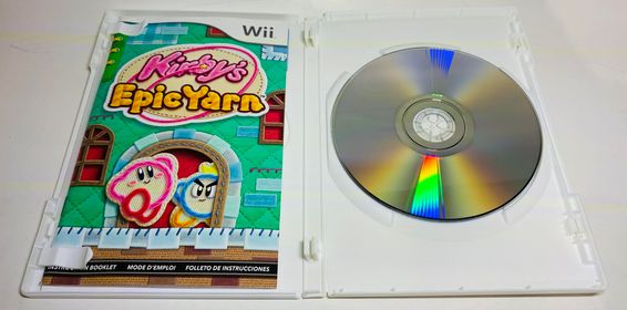 KIRBY'S EPIC YARN NINTENDO WII - jeux video game-x