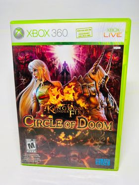 KINGDOM UNDER FIRE CIRCLE OF DOOM (XBOX 360 X360) - jeux video game-x