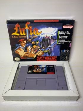 LUFIA AND THE FORTRESS OF DOOM en boite SUPER NINTENDO SNES - jeux video game-x