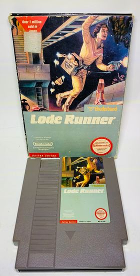 LODE RUNNER EN BOITE NINTENDO NES - jeux video game-x