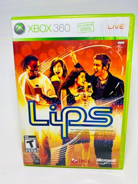 LIPS XBOX 360 X360 - jeux video game-x