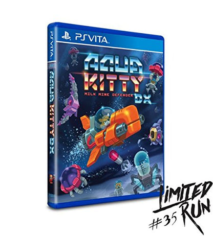 AQUA KITTY DX LIMITED RUN GAMES LRG #135 PLAYSTATION VITA - jeux video game-x