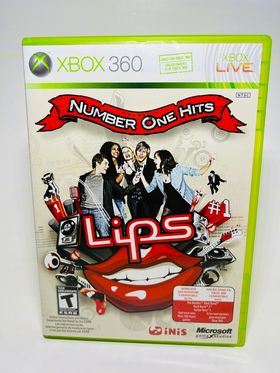 LIPS: NUMBER ONE HITS XBOX 360 X360 - jeux video game-x