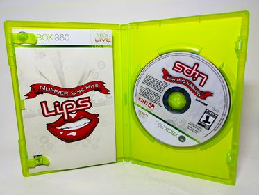 LIPS: NUMBER ONE HITS XBOX 360 X360 - jeux video game-x