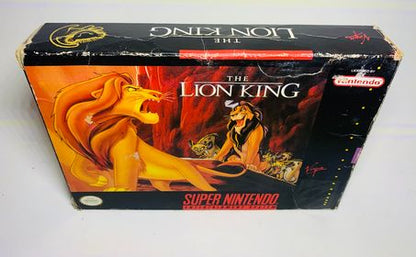 DISNEY'S THE LION KING en boite SUPER NINTENDO SNES - jeux video game-x