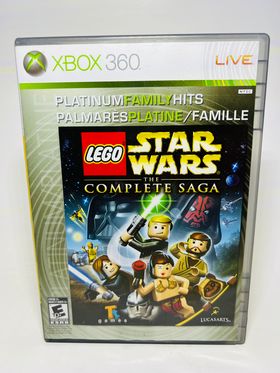 LEGO STAR WARS THE COMPLETE SAGA PLATINUM HITS XBOX 360 X360 - jeux video game-x