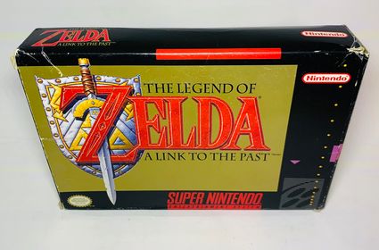 THE LEGEND OF ZELDA A LINK TO THE PAST EN BOITE SUPER NINTENDO SNES - jeux video game-x