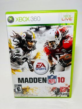 MADDEN NFL 10 XBOX 360 X360 - jeux video game-x