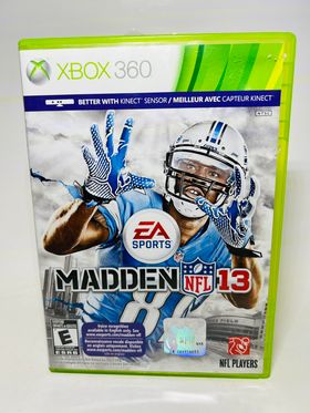 MADDEN NFL 13 XBOX 360 X360 - jeux video game-x