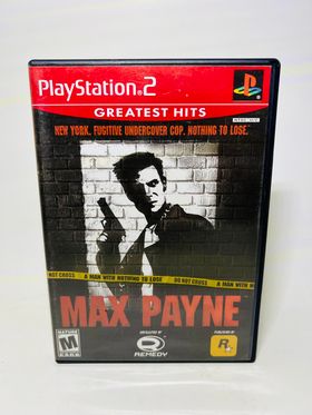 MAX PAYNE GREATEST HITS PLAYSTATION 2 PS2 - jeux video game-x