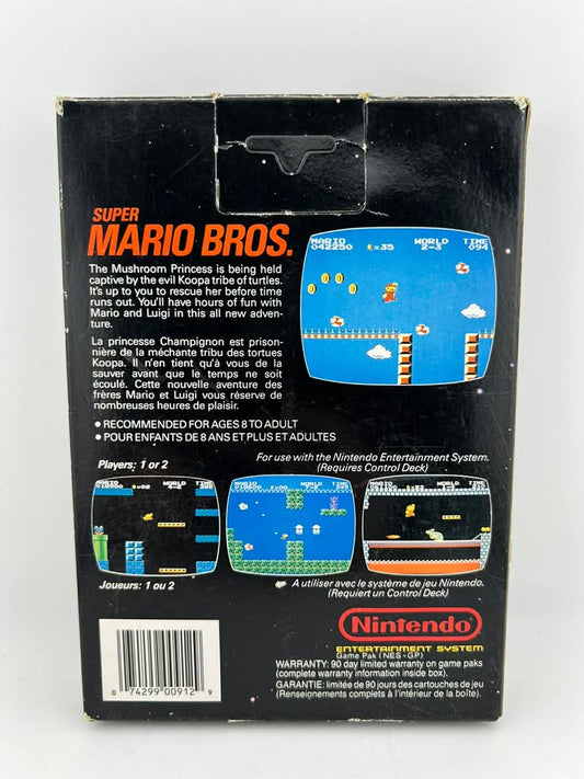 Super Mario Bros Mattel Canadien Nintendo NES