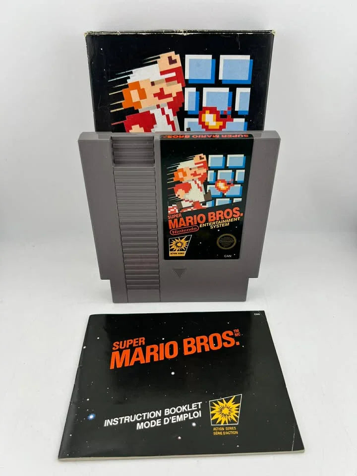 Super Mario Bros Mattel Canadien Nintendo NES