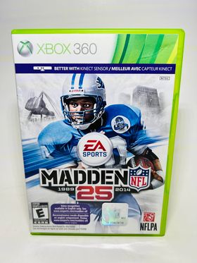 MADDEN NFL 25 XBOX 360 X360 - jeux video game-x