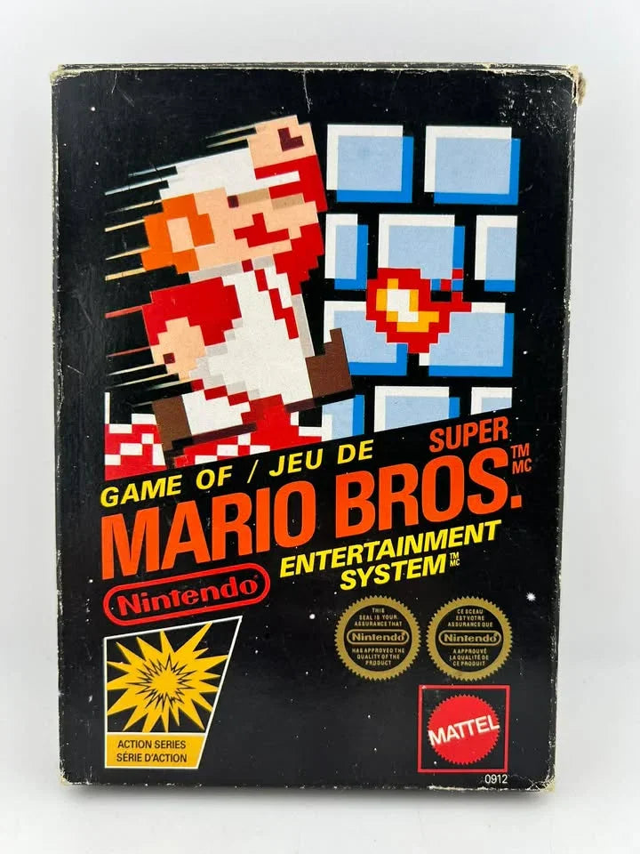 Super Mario Bros Mattel Canadien Nintendo NES