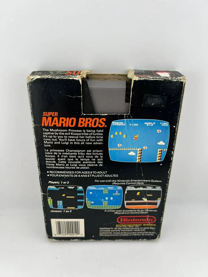 Super Mario Bros Mattel Canadien Nintendo NES