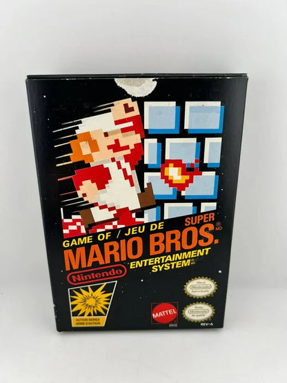 Super Mario Bros En Boite Mattel Canadien Rev-A Nintendo NES