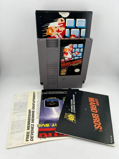 Super Mario Bros En Boite Mattel Canadien Rev-A Nintendo NES