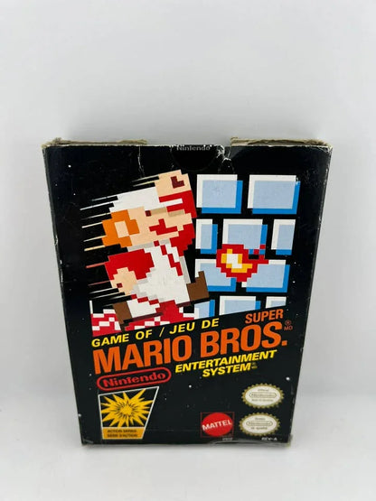 Super Mario Bros En Boite Mattel Canadien Rev-A Nintendo NES