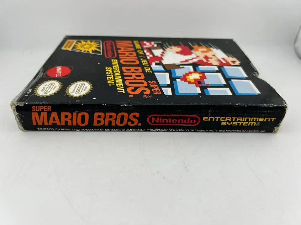 Super Mario Bros En Boite Mattel Canadien Rev-A Nintendo NES