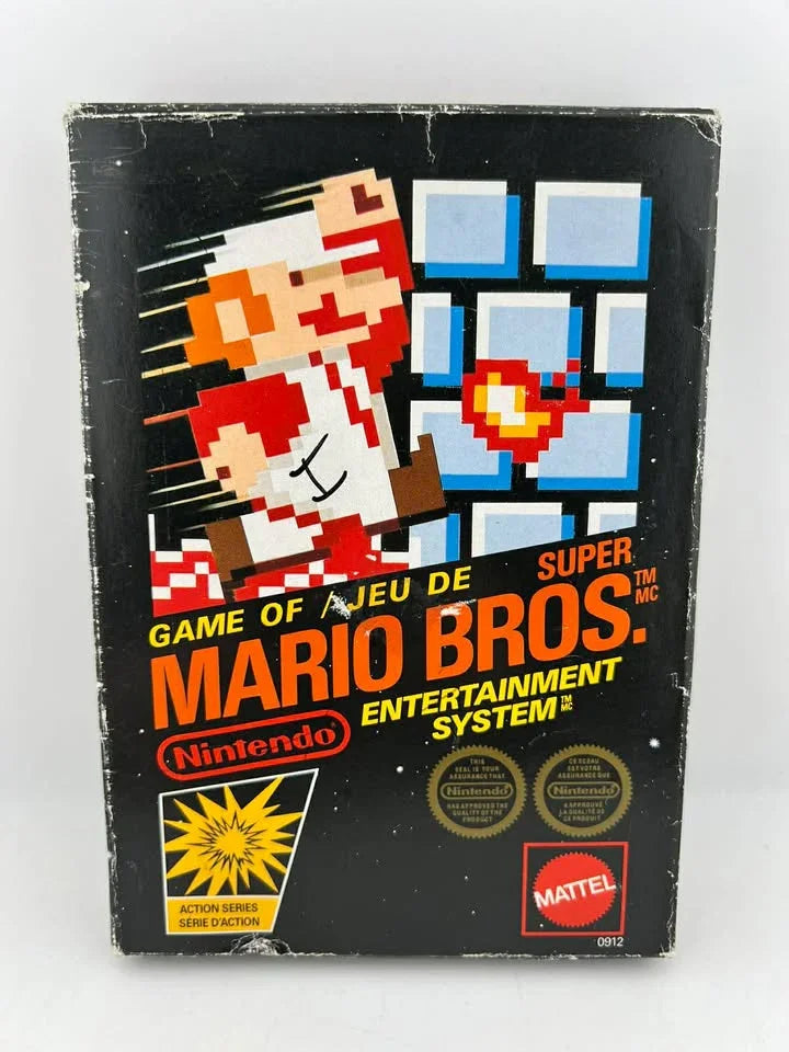 Super Mario Bros Mattel Canadien Nintendo NES