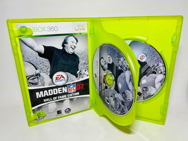 MADDEN NFL 07 HALL OF FAME EDITION XBOX 360 X360 - jeux video game-x