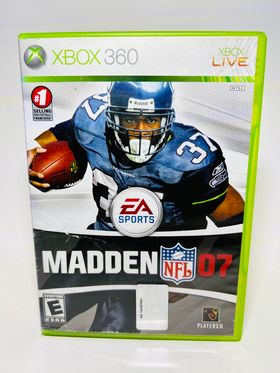 MADDEN NFL 07 XBOX 360 X360 - jeux video game-x