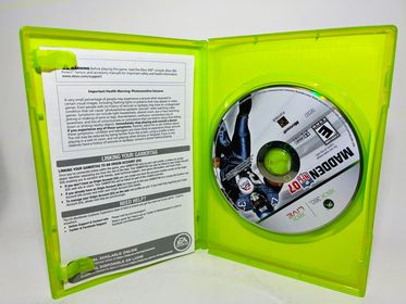 MADDEN NFL 07 XBOX 360 X360 - jeux video game-x