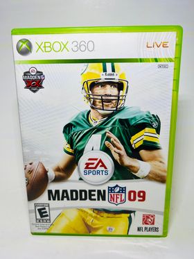 MADDEN NFL 09 XBOX 360 X360 - jeux video game-x