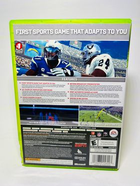 MADDEN NFL 09 XBOX 360 X360 - jeux video game-x