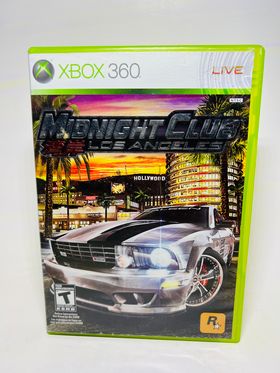 MIDNIGHT CLUB LOS ANGELES XBOX 360 X360 - jeux video game-x