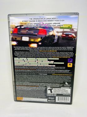 MIDNIGHT CLUB LOS ANGELES COMPLETE EDITION PLATINUM HITS XBOX 360 X360 - jeux video game-x