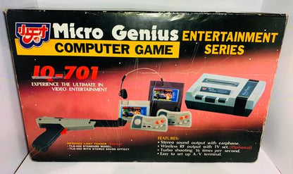 console Nichi Man Micro Genius 72 pins Famiclone Iq 701 system - jeux video game-x