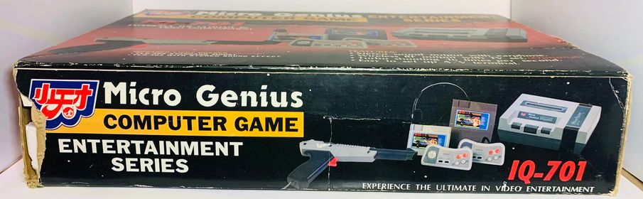 console Nichi Man Micro Genius 72 pins Famiclone Iq 701 system - jeux video game-x