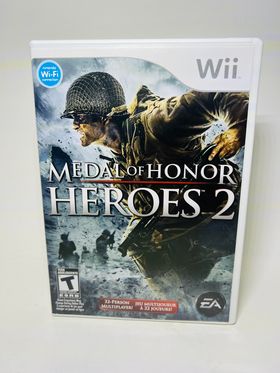 MEDAL OF HONOR HEROES 2 NINTENDO WII - jeux video game-x