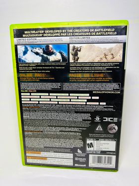 MEDAL OF HONOR  LIMITED EDITION XBOX 360 X360 - jeux video game-x