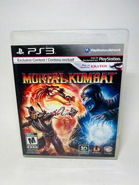 MORTAL KOMBAT PLAYSTATION 3 PS3 - jeux video game-x