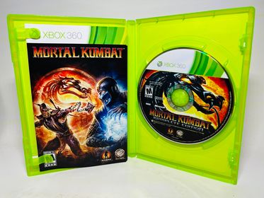 MORTAL KOMBAT KOMPLETE EDITION XBOX 360 X360 - jeux video game-x