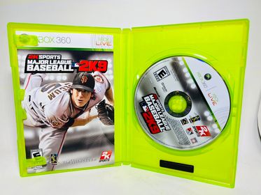 MAJOR LEAGUE BASEBALL MLB 2K9 XBOX 360 X360 - jeux video game-x