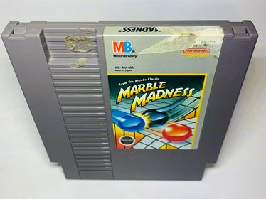 MARBLE MADNESS NINTENDO NES - jeux video game-x