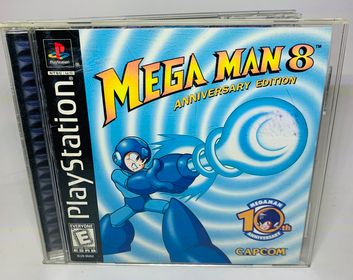 MEGA MAN 8 PLAYSTATION PS1 - jeux video game-x