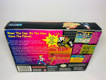 THE ADVENTURES OF MIGHTY MAX en boite SUPER NINTENDO SNES - jeux video game-x