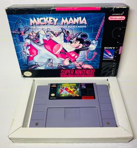 MICKEY MANIA en boite SUPER NINTENDO SNES - jeux video game-x