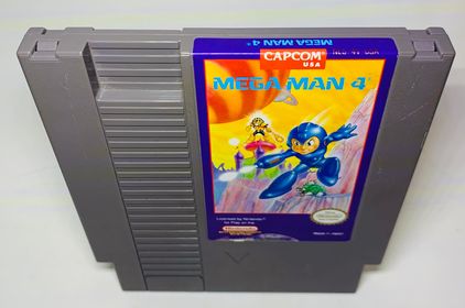 MEGA MAN 4 NINTENDO NES - jeux video game-x