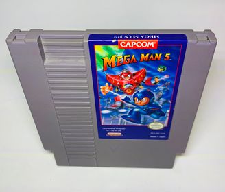 MEGA MAN 5 NINTENDO NES - jeux video game-x