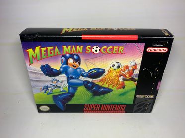 MEGA MAN SOCCER en boite SUPER NINTENDO SNES - jeux video game-x