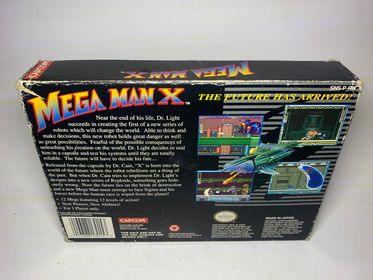 MEGA MAN X en boite SUPER NINTENDO SNES - jeux video game-x