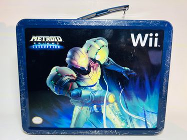 Metroid Prime 3 Corruption Metal Tin Lunch Box - jeux video game-x