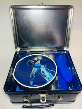 Metroid Prime 3 Corruption Metal Tin Lunch Box - jeux video game-x