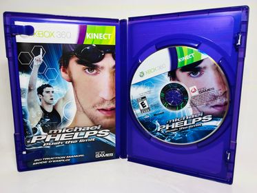 MICHAEL PHELPS: PUSH THE LIMIT XBOX 360 X360 - jeux video game-x