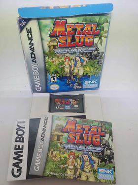 METAL SLUG ADVANCE EN BOITE GAME BOY ADVANCE GBA - jeux video game-x